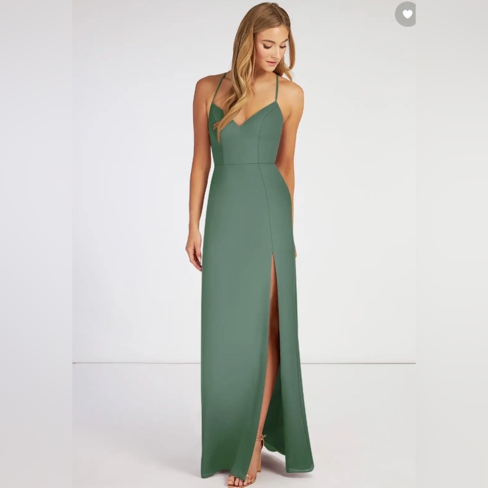 Azazie Manila Eucalyptus Bridesmaid Dress
